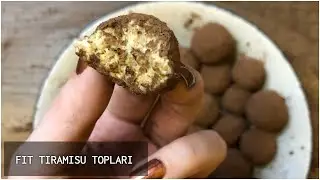 Şekersiz Yulaflı Fit Tiramisu Toplari