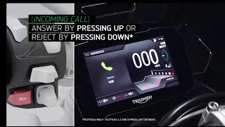 MY TRIUMPH CONNECTIVITY HOW TO Control Music, Phone and SMS