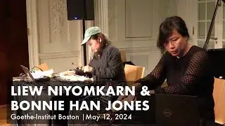 Liew Niyomkarn and Bonnie Han Jones at the Goethe-Institut Boston