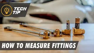 How To Measure NPT Fittings With Common Household Items!