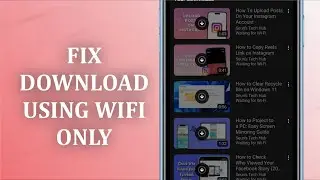 How to Disable Downloading with Wi-Fi Only on YouTube: A Step-by-Step Guide