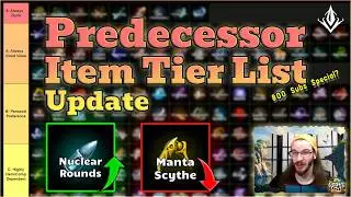 Updated All Items Tier List: Predecessor