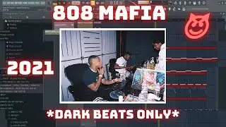 HOW TO MAKE HARD 808 MAFIA TYPE BEATS 2021 | DARK MELODY