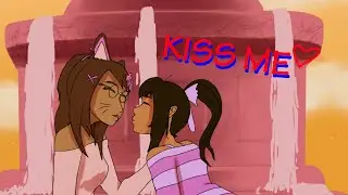 Femboys Practicing Kissing [Animated]