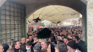 BURHAN ÇAÇAN SON YOLCULUĞUNA UĞURLANDI