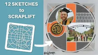 Flip Through 12 Creative Sketch Ideas Using Planets Template