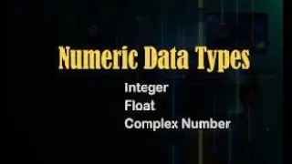 Numerical datatype in python