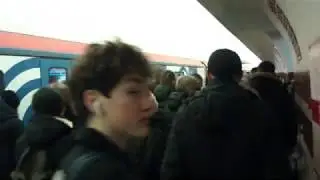 Часы-пик на транспорте - метро 