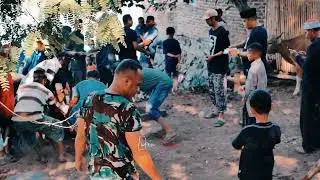 Masjid Al-Iman Terong Pulau Adonara Flores Timur. NTT-Penyembelihan Hewan Kurban Idul Adha  1445 H