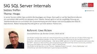 SIG SQL Server Internals - Treffen 7
