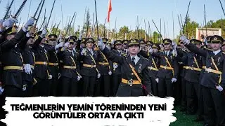Teğmenlerin yemin töreninden yeni görüntüler ortaya çıktı