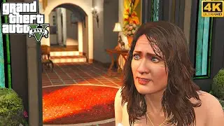 Michael Catches His Wife Cheating - Grand Theft Auto 5 (4K 60FPS)