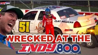 Cleetus McFarland Indy 800, “I Got Crashed !!!”