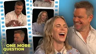 Oppenheimer's Emily Blunt & Matt Damon on their 'Trinity Test' moment & 