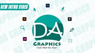Introducing My New Video Intro for Graphic Design Tutorials | DA Graphics