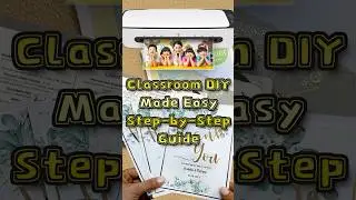 DIY Classroom Magic with Qfun Laminator! ✨ | Easy Step-by-Step Tutorial