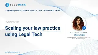 Scaling your Law Practice using Legal Tech