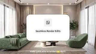 Edit Any 3D Render Instantly — AI Interior Design Tool | Vibe3D Tutorial