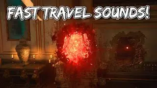COD Zombies: Black Ops 4 Fast Travel/Teleporter Sounds