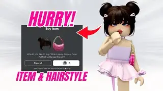 📢HURRY! GET NEW FREE ITEM & HAIRSTYLE 🤩🥰 (ROBLOX 2024)