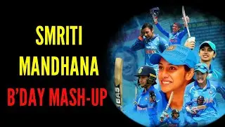 Smriti Mandhana Mash Up | Smriti Birthday Wishes WhatsApp Status | Smriti WhatsApp Status |Just As I