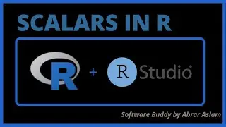 R programming | Scalars in R