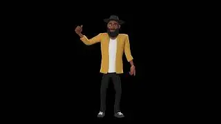 Green Screen Characters Logo Reveal Intro  Background
