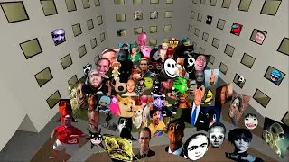 Too Much Nextbots in Liminal Hotel !!!