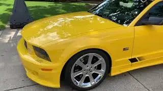 2005 Mustang Saleen S281 for sale, #411 13,000 low mileage original. Hemmings auction January 2022