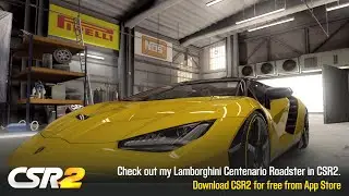 【CSR2】Centenario Roadster, shift & tune for 7.605 (buffed/2.12.0)
