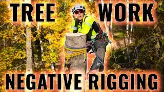 Tree Work: Basics of Negative Rigging!