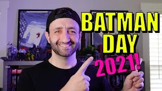 Celebrating Batman Day 2021 - My favorite batman Comics, toys, movies and games!