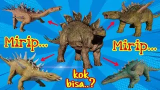 DINOSAURUS, || macam dinosaurus yang mirip seperti STEGOSAURUS,,,