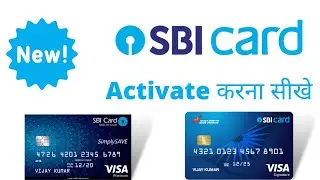 SBI Credit Card Registration | How to register sbi credit card on sbi card app | sbi credit card