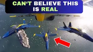 Blue Angels UNBELIEVABLE Footage | Full Air Show View From the Boss's Jet