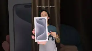 Unboxing iPhone 15 Pro Max Preto Titânio #shorts