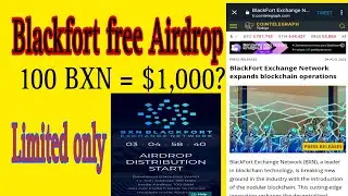 Blackfort exchange network | Blackfort Airdrop | Free BNX Coin