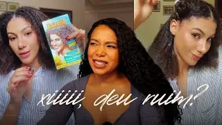 Relaxing my hair at home with HairLife | React Jana Cambier