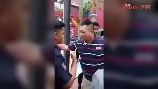 Viral video: Man challenges council officers in Cheras to fight after finding car clamped