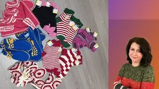 Снова тапочки и носочки