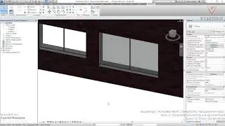[Урок Revit Семейства] Окно. Остекление