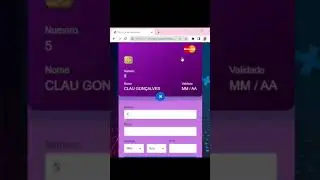 FORMULÁRIO DE PAGAMENTO COM CARTÃO DE CRÉDITO EM CSS E JS. #shorts