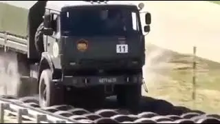 КАМАЗ на высоте