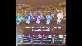 Rowdy Giant Second Boss in Thunder Trial for beginner (Extra) | The New Denpa Men #explore #nintendo