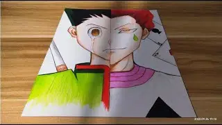 Speed Drawing Gon & Hisoka