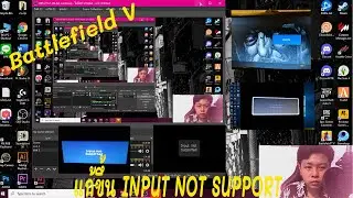 สอนแก้เข้าbattlefield v ขึ้นInput not support ง่ายๆ 1นาที!!!