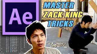 How to create Zack King's magic video using simple editing tricks (Adobe After Effects) - tutorial