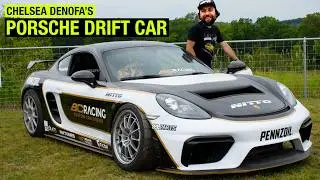 Chelsea DeNofa's INSANE 718 Porsche Cayman DRIFT CAR!