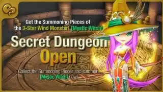Wind Mystic Witch Secret Dungeon - Stage 10 Cleared! - Summoners War