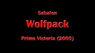 Sabaton - Wolfpack (Lyrics English & Deutsch)